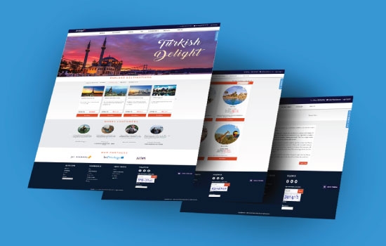 Jetair Tours website